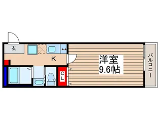 キャメル新河岸3【1階】の間取り