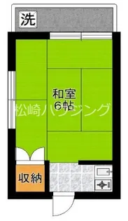 ハイツミハマ【2階】の間取り