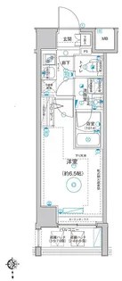 Le a川崎西口壱番館【9階】の間取り