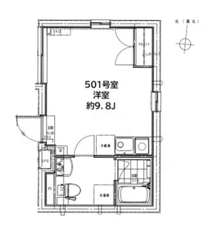 リノ西落合【5階】の間取り