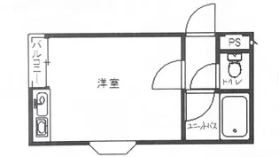 ハイツ山口【4階】の間取り