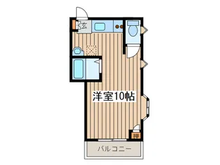 安留唐木田ビル【2階】の間取り