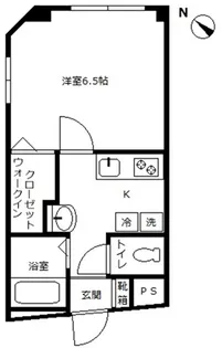 エコーグレイス【2階】の間取り