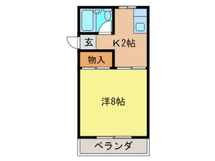 コ-ポみどり【2階】の間取り