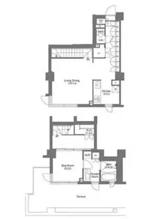 コンフォリア中野の間取り