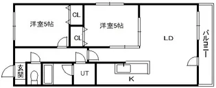 エルミタージュS20【3階】の間取り