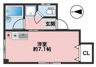 カーサビアンカ【3階】の間取り
