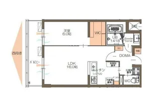 GRANDGRACE富ケ丘【1階】の間取り