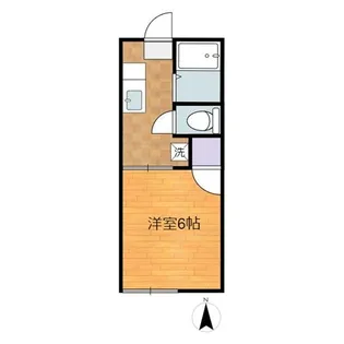 第二サフランハイツ【1階】の間取り