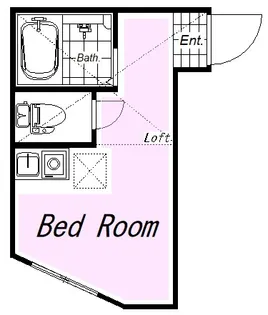 ユナイト安針ポルトスの杜【1階】の間取り