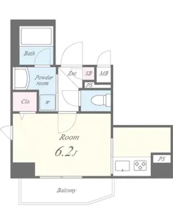 ユービ12【1階】の間取り
