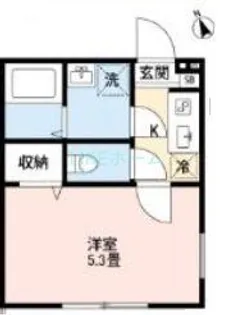 ヘラパレス【2階】の間取り