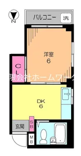 メゾン成田【2階】の間取り