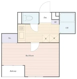 ニューバリュー西落合【3階】の間取り