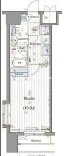 グランド・ガーラ神田【8階】の間取り