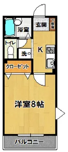 トリニティミツワ1【2階】の間取り