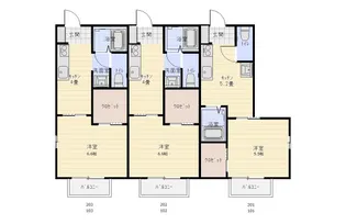 グリーンハイツIII【2階】の間取り