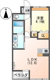 イーグルカーサ gen【1階】の間取り