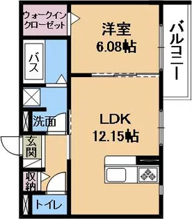 Casa Sereno【2階】の間取り