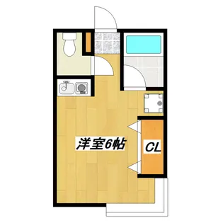 ウッドハイム【1階】の間取り