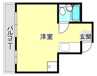 ライオンズステーションプラザ博多【8階】の間取り