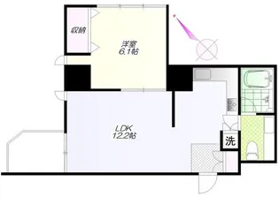 朝日上野マンション【7階】の間取り