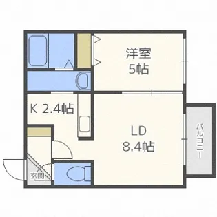 La Causa N22【3階】の間取り