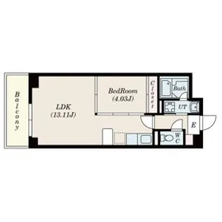 ASレジデンス四日市【3階】の間取り