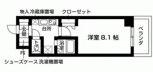大須レジデンス【3階】の間取り
