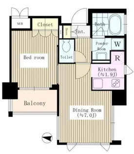 INSULA【4階】の間取り