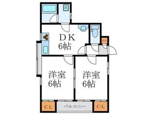 パルティ-ルステ-ジ・I【2階】の間取り