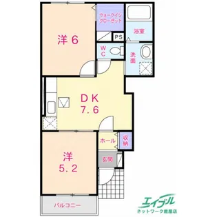 サンモール・N I【1階】の間取り