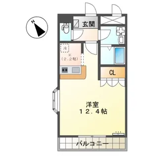 グレイスエクセレンス【2階】の間取り