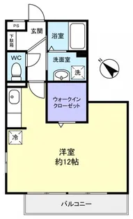 K′SシャンブルVI【2階】の間取り