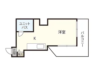 第6シモビル【7階】の間取り