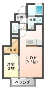 フィオーレ石堂【1階】の間取り