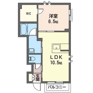 コンフォートI【1階】の間取り