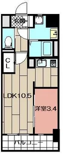 仮称)若富士町マンション【5階】の間取り