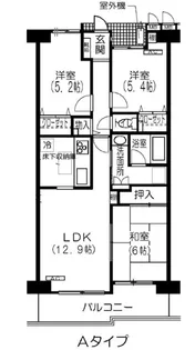 スクエア鷺宮【2階】の間取り