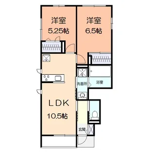 パストラル【1階】の間取り