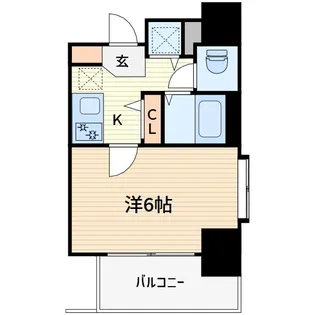 アクシーズタワー川口幸町II【10階】の間取り
