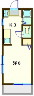 ハイツデンファレ【2階】の間取り