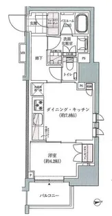 アトラス秋葉原アロマコート【11階】の間取り