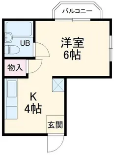 市原マンション【3階】の間取り