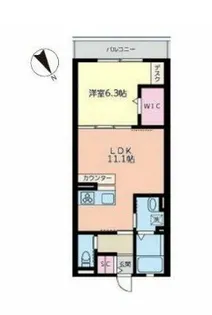 MOE新千葉【3階】の間取り