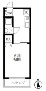 スカイハイム1【1階】の間取り