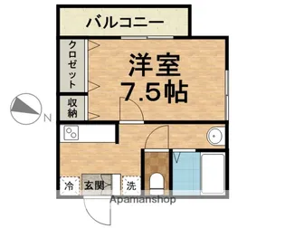 アーバンプラザ【3階】の間取り