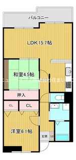 さくら館【6階】の間取り