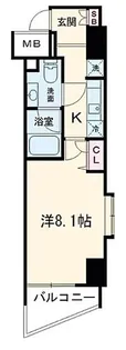 SYFORME KOMAZAWA-DAIGAKU【5階】の間取り