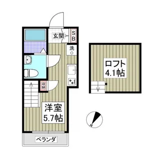 シエロ日吉本町【2階】の間取り